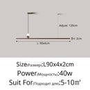 Axyaa French Wind Black LED Pendant Light for Bedroom, Living Room, and Restaurant