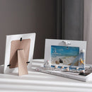 Axyaa Beach Nautical Wooden Photo Frame with Shell and Starfish Ornaments