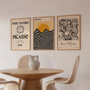 Nordic Modern Art Canvas Painting Posters for Home Decor by Axyaa