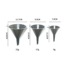 Axyaa Triangular Funnel Set for Household Kitchen Filtering and Separation