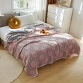 Nordic Cotton Throw Blanket | Axyaa Summer Quilt for Home Decor & Sofa