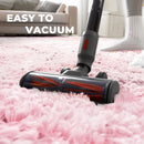Axyaa Tie-Dye Pink Plush Carpet: Ultra Soft Fluffy Rug for Girl's Bedroom & Living Room