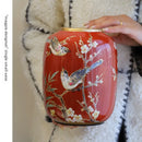 Axyaa New Chinese High-End Ceramic Vase for Elegant Living Room Decoration