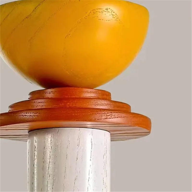 Axyaa Wooden Pendant Light LED Nordic Kitchen Bedroom Decor
