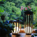 Axyaa Outdoor Solar Floor Lamp for Garden and Courtyard Lighting