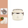 Axyaa Stainless Steel Thermal Lunch Box with Insulated Bag