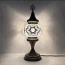 Axyaa Vintage Art Deco Mosaic Table Lamp Glass Bed Light Night Lights