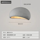 Axyaa Nordic Wabi Sabi Pendant Lamps LED Ceiling Chandelier for Modern Living Room