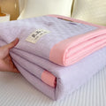 Axyaa Summer Cool Quilt Solid Color Lightweight Single Double Upgrade