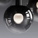 Axyaa Glass Ceiling Chandelier for Living Room Staircase Villa - Modern Minimalist Pendant Light
