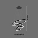 Axyaa Nordic Dining Room Pendant Ceiling Lamp Chandelier for Indoor Lighting