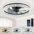 Axyaa Smart LED Ceiling Fan with Light, Remote Control, Dimmable - Home Lighting