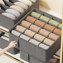 Axyaa Underwear Sock Bra Storage Box - 20/6/7/1 Grids Organizer Cabinets Drawers Pants