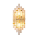 Axyaa Crystal Wall Lamp, Postmodern Light Luxury for Living Room, Bedroom, Staircase Lighting