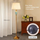 Axyaa Nordic Modern Ceramics Floor Lamp LED Decor for Home Living Room