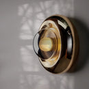 Axyaa Futurism Glass Sconces LED Lighting, Bauhaus Style, Modern Cozy Design