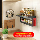 Axyaa 2-Layer Kitchen Storage Organizer for Seasoning Bottles and Utensils