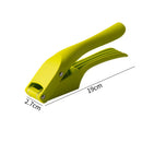Axyaa 2-in-1 Garlic Press & Slicer Kitchen Gadget