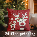 Axyaa Christmas Cute Cushion Covers for Sofa, Bedroom, Car - Rectangular Pillow Cover