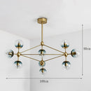 Axyaa Chandelier Dining Room Pendant Lights Indoor Lighting Ceiling Lamps
