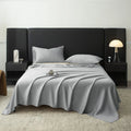 Axyaa Eucalypt Fiber 60S Lyocell Queen Sheet Set for Cool Silky Home Bedding