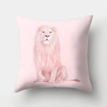 Axyaa Lion Tiger Head Pillowcase for Home Decor - Soft and Stylish Animal Cushion Cover