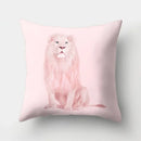 Axyaa Lion Tiger Head Pillowcase for Home Decor - Soft and Stylish Animal Cushion Cover