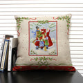 Axyaa Merry Christmas 45x45CM Cushion Cover for Home Decor