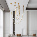 Axyaa Modern Dining Room Pendant Light LED Chandelier Decorative Ceiling Lamp