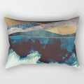 Axyaa Short Plush Rectangular Pillow Cover for Sofa, Car, Living Room - 30x50cm 40x60cm