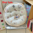 Axyaa Milk Fleece Cartoon Seat Cushion | Cute Office Chair Bay Window Futon
