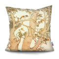 Axyaa Tropical Plant Parrot Decorative Pillow Cover - Flowers Sofa Cushion Case