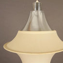 Axyaa Falkland Pendant Lamp: Minimalist Fabric Suspension Light