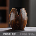 Axyaa Japanese Style Ceramic Vases Tabletop Ornaments Retro Craftsmanship Home Decor