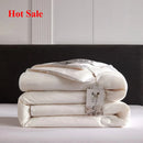 Axyaa Mulberry Silk Waffle Quilt | Spring & Summer Cool Quilt