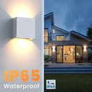 Axyaa Modern 6W LED Wall Sconces for Indoor Outdoor Living Room Bedroom