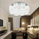 Axyaa Glass Pendant Ceiling Lamp for Living Dining Room