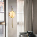 Axyaa Copper Strip LED Wall Lamp for Bedroom Living Room Staircase Lighting