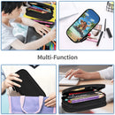 Axyaa Moana Kids Cartoon Pencil Case: Large Capacity, Office Supplies, Amazing Gift