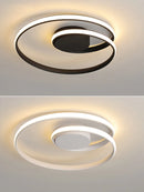 Axyaa Nordic Style LED Ceiling Lamp - Modern and Creative Bedroom Lighting