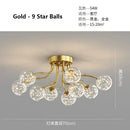 Axyaa Gold Chandelier: Modern Ceiling Pendant for Home Decor Lighting