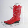 Axyaa Cowboy Cowgirl Boot Vase - Unique Resin Flower Pot Home Decor