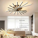 Axyaa LED Ceiling Chandelier for Modern Indoor Lighting in Living Room, Bedroom, Hallway