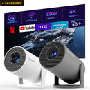 Axyaa Magcubic HY300 Pro 4K Android Projector 290ANSI Dual Wifi BT5.0 LED Home Theater