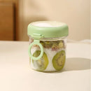 Axyaa Portable Salad Cup with Spoon: Fitness Food Container for Breakfast and Oats