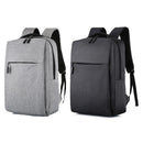 Axyaa Men's Square Business Backpack with Large Capacity and Computer Protection