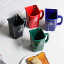 Axyaa Ceramic Trash Can Coffee Cup - Funny & Creative Mug Gift