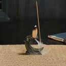 Axyaa Buddha Waterfall Incense Burner for Home and Office Decoration