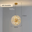 Axyaa Sun Flower Crystal Chandeliers: LED Pendant Lighting for Home Decor