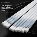 Axyaa Gradient Colour Ceramic Chopsticks High-grade Antibacterial Bone